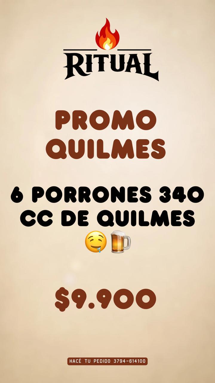 Quilmes porrón 340 ml